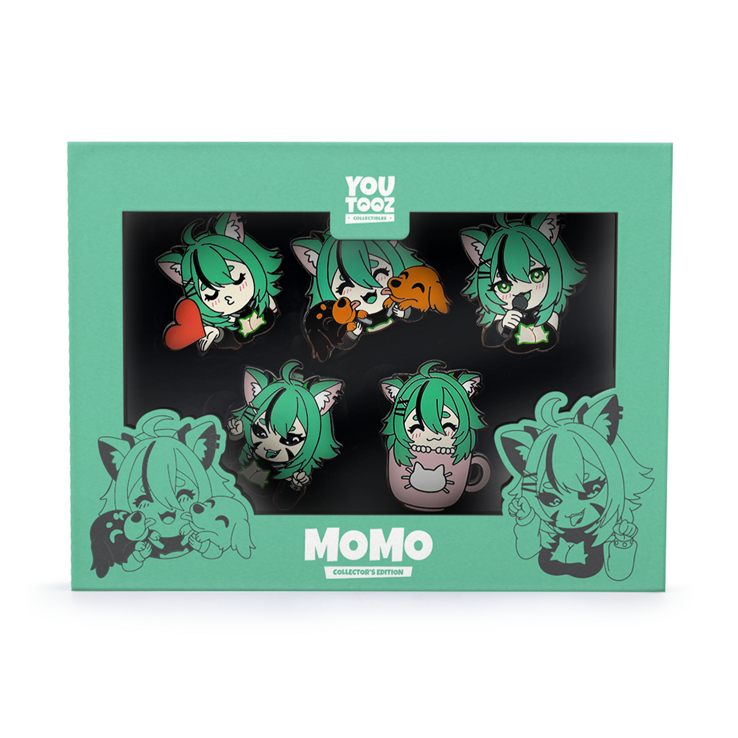 Momo-Anstecknadel-Set