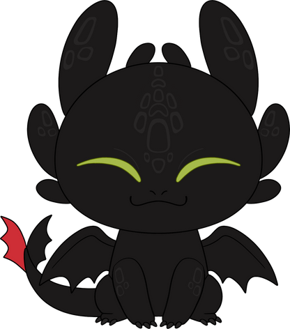 Toothless Plush (9in)