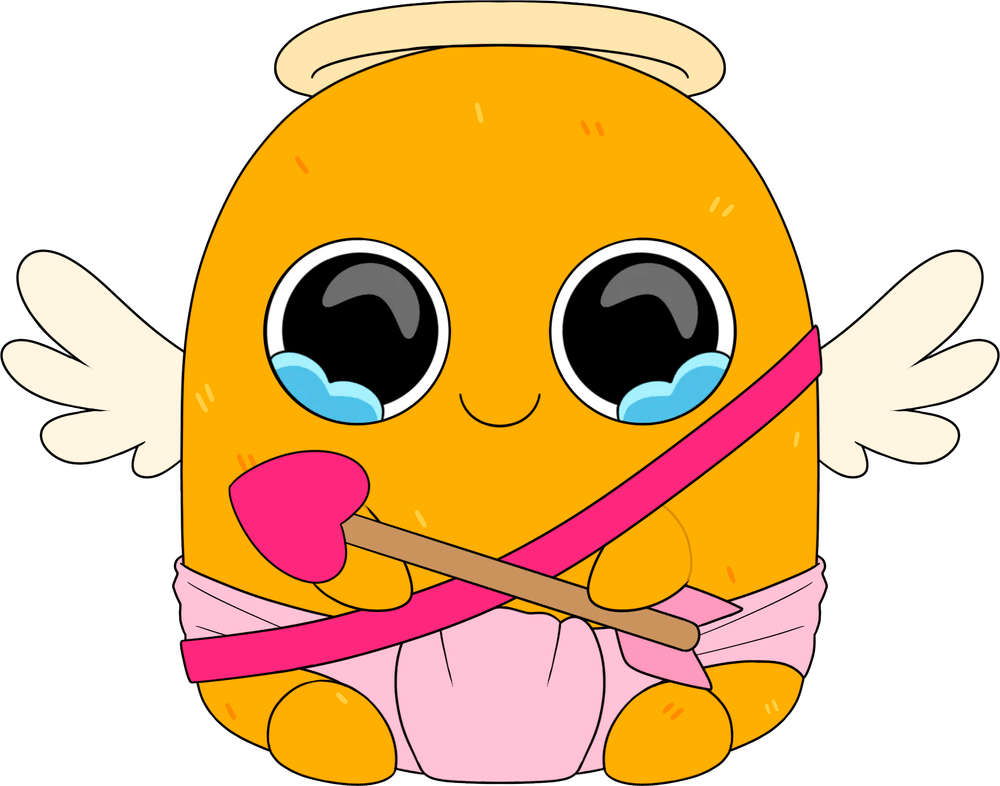 Valentines Sad Nuggie Plüsch (23 cm)