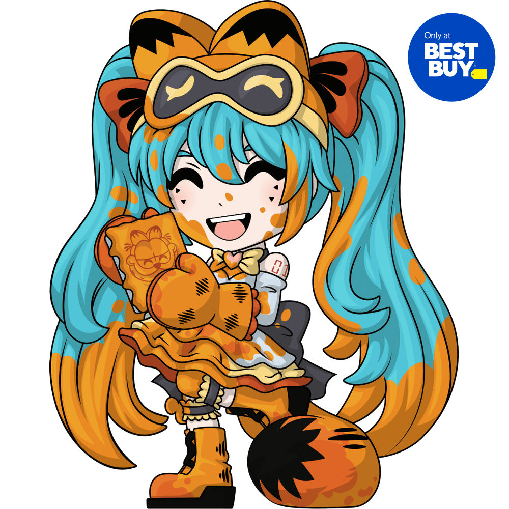 Lasagne-Spritzer Garfield Miku