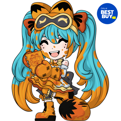 Lasagne-Spritzer Garfield Miku