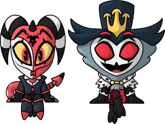 Blitzo & Stolas Monitor Buddies