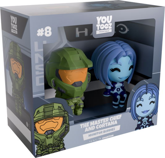 Der Master Chief & Cortana Monitor Buddies
