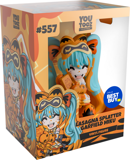 Lasagne-Spritzer Garfield Miku