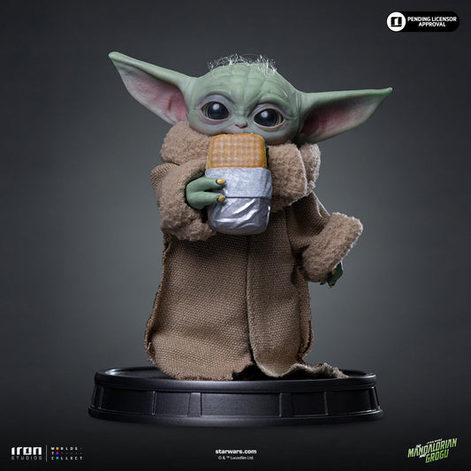 Statue Grogu Food Cart Snack - Mandalorian and Grogu Movie - Grogu Collection - The Mandalorian & Grogu