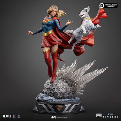 Statue Supergirl & Krypto – Supergirl Movie – Art Scale 1/10 – DC Comics