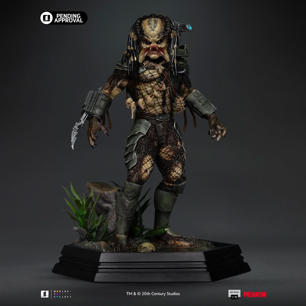 Statue Dschungeljäger - Predator - Art Scale 1/10