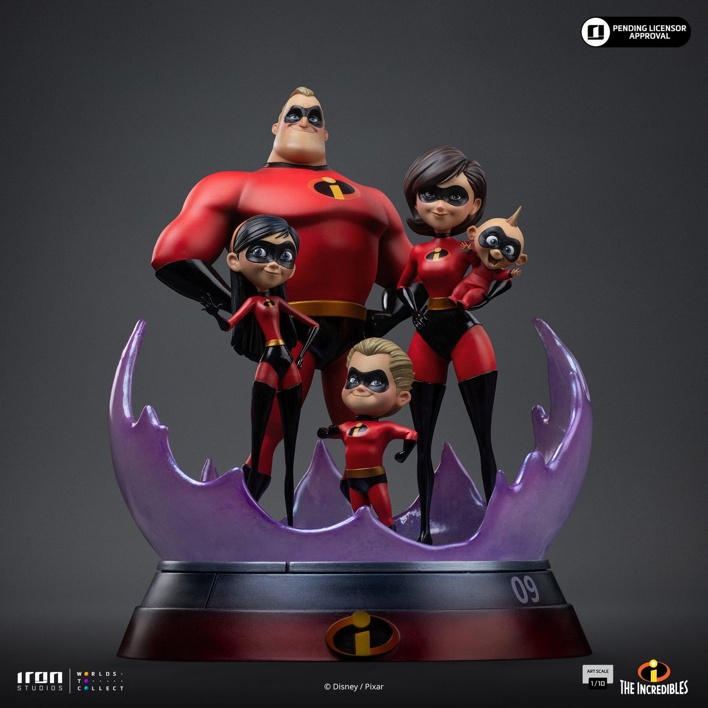 Statue Die Unglaublichen Diorama - Die Unglaublichen - Art Scale 1/10