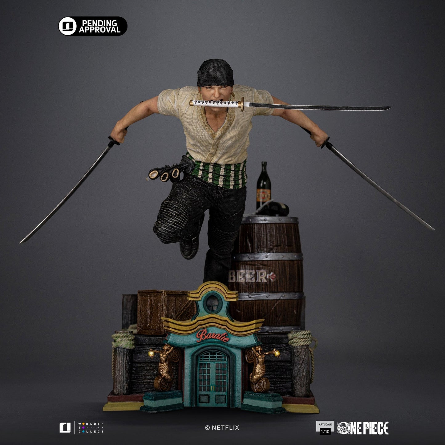 Statue Roronoa Zoro - One Piece - Art Scale 1/10