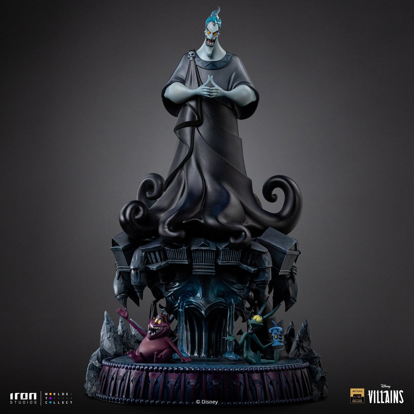 Statue Hades Deluxe – Disneys Schurken – Art Scale 1/10 – Disney Classics