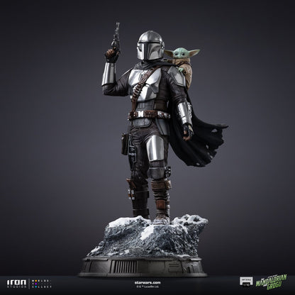 Statue Mandalorian und Grogu – The Mandalorian und Grogu Film – Art Scale 1/10 – The Mandalorian & Grogu