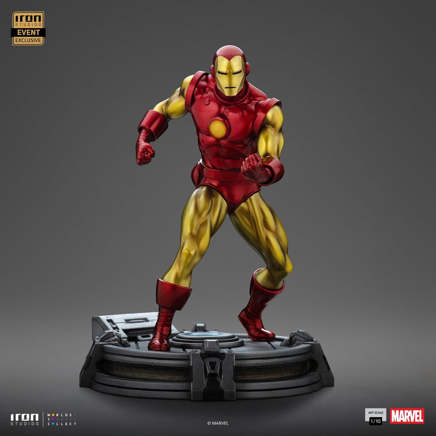 Iron Man Statue (CCXP Event Exclusive 2025) - Marvel Comics - Art Scale 1/10