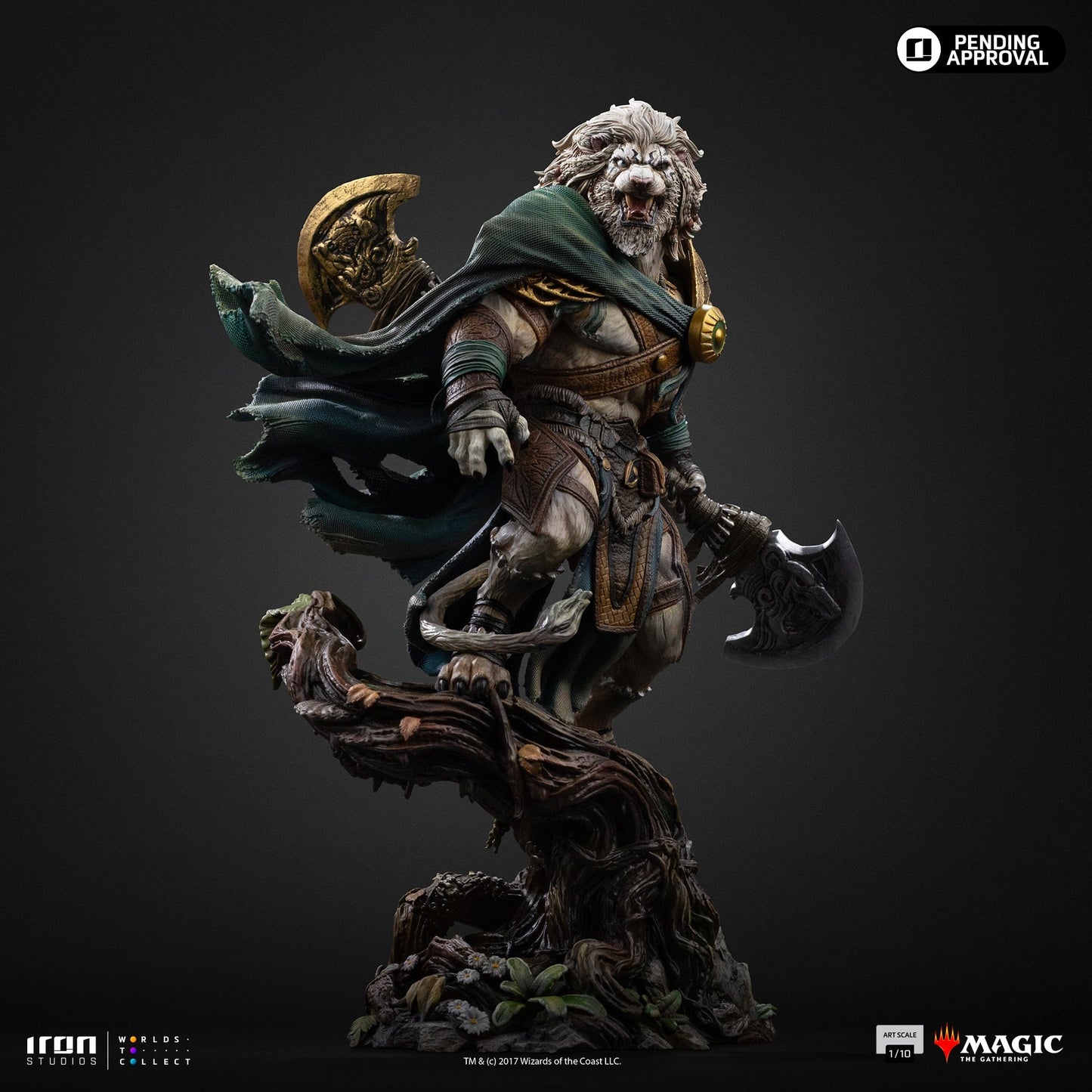 Statue Ajani Goldmane - Magic: The Gathering - Art Scale 1/10