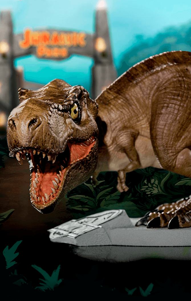Figur Tyrannosaurus Rex - Jurassic Park - Mini Co.