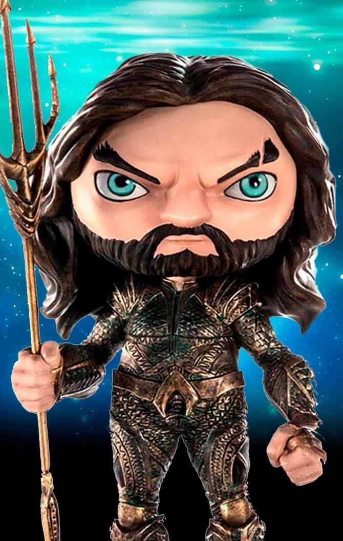 Figur Aquaman - Justice League - Mini Co.