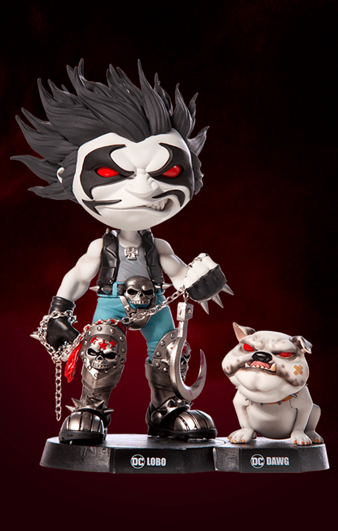 Figur Lobo und Dawg – DC Comics – Mini Co.