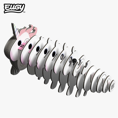 Maquette 3D EUGY 014 Licorne – pièces avant assemblage