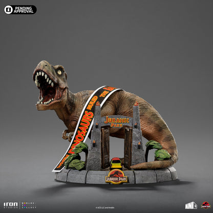 Deluxe T-Rex Figur - Jurassic Park - Mini Co. - Jurassic World