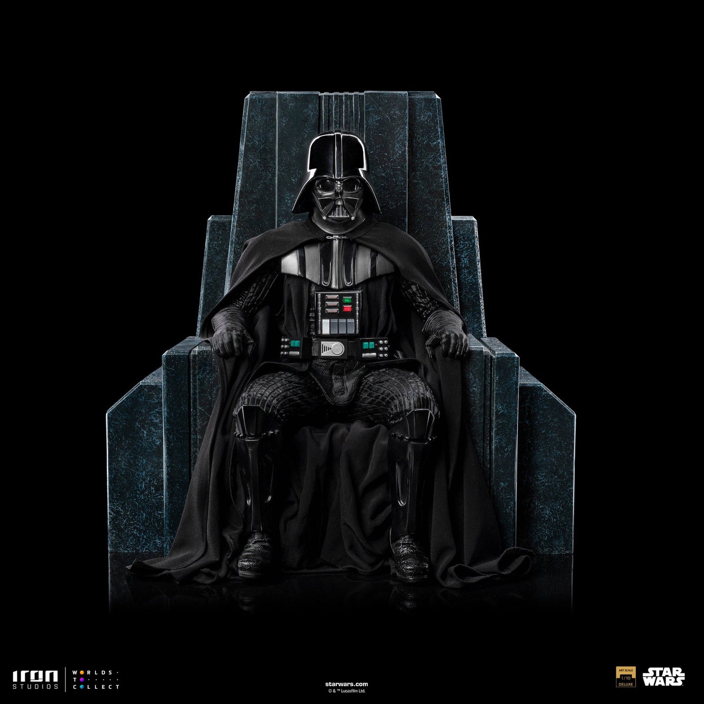 Statue Darth Vader auf Thron – Star Wars: Obi-Wan Kenobi Serie – Art Scale 1/10