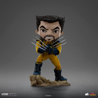 Figurine Deadpool, Wolverine and Headpool (Unmasked) - Deadpool & Wolverine - Mini Co.
