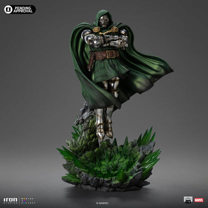 Statue Doctor Doom - Infinity Gauntlet Diorama - Art Scale 1/10 - Die Fantastischen Vier