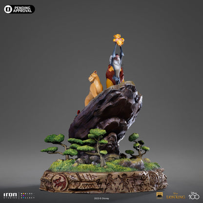 Statue Lion King Deluxe - Disney 100th - Der König der Löwen - Art Scale 1/10 - Disney Classics