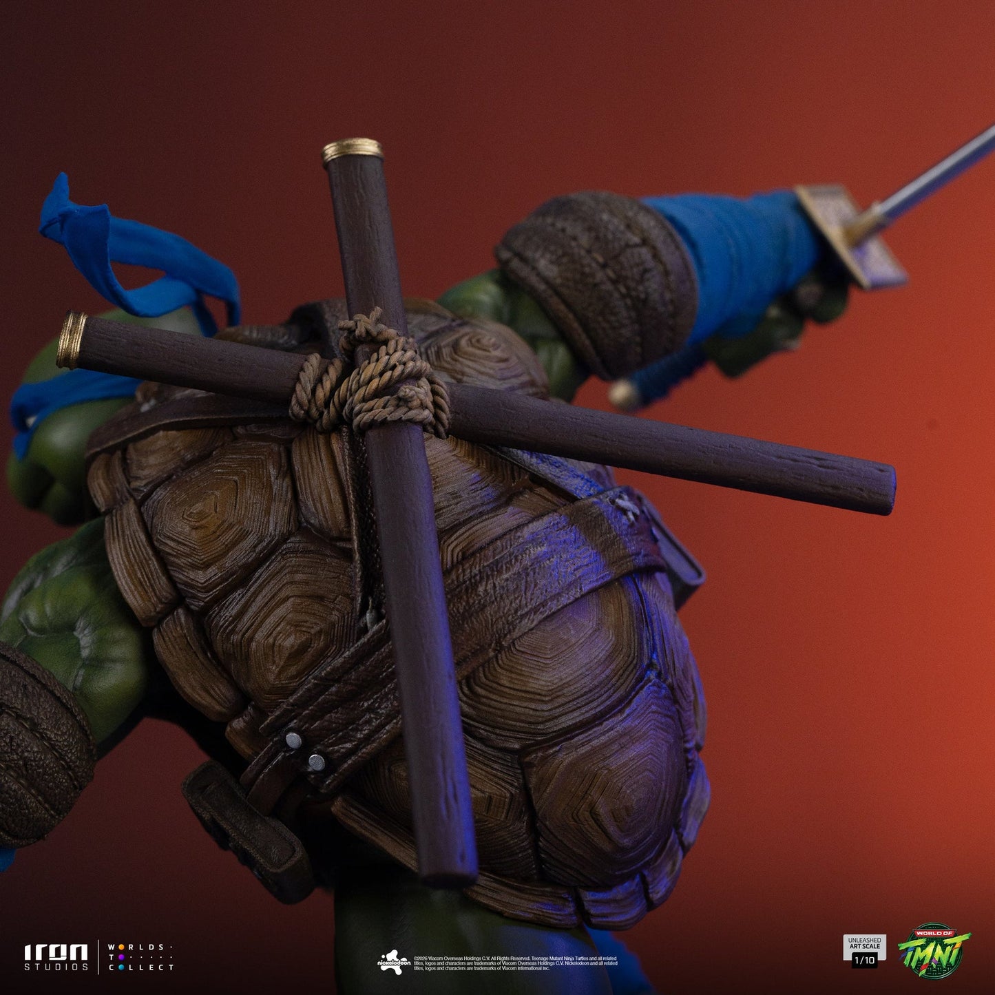 Statue Leonardo entfesselt - Teenage Mutant Ninja Turtles - Art Scale 1/10