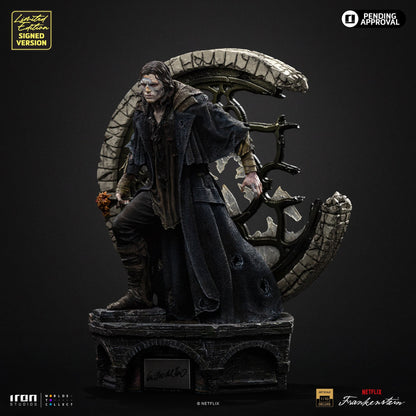 Statue Frankensteins Monster - Guillermo Del Toros Frankenstein (Signierte Version) - Deluxe Art Scale 1/10
