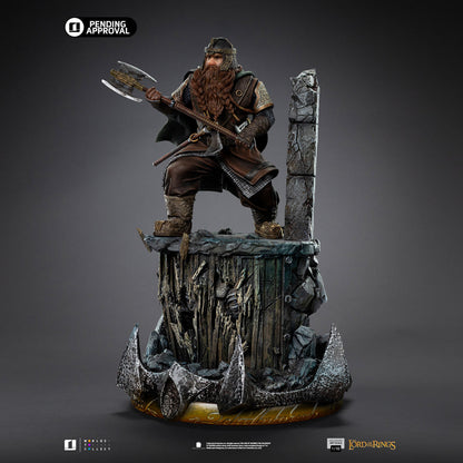 Statue Gimli Unleashed - The Lord of the Rings - Art Scale 1/10