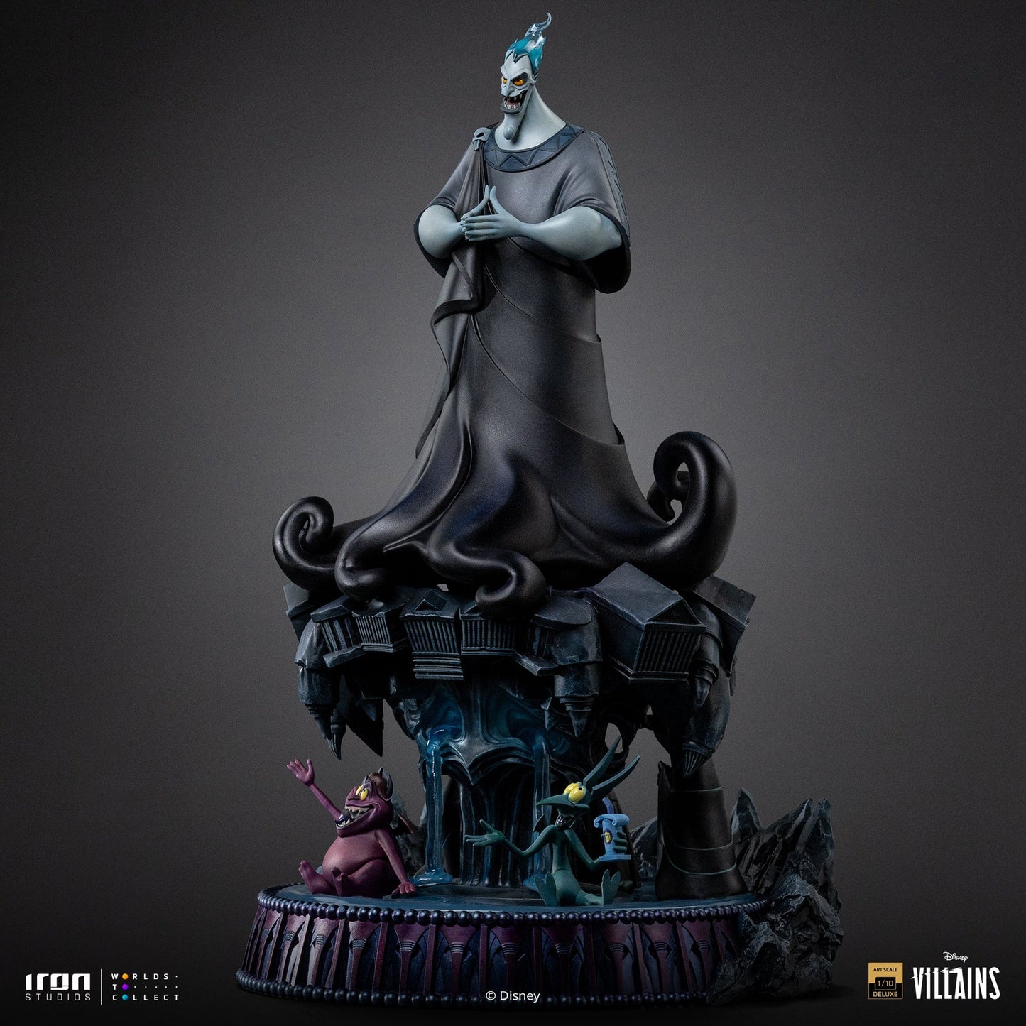 Statue Hades Deluxe – Disneys Schurken – Art Scale 1/10 – Disney Classics