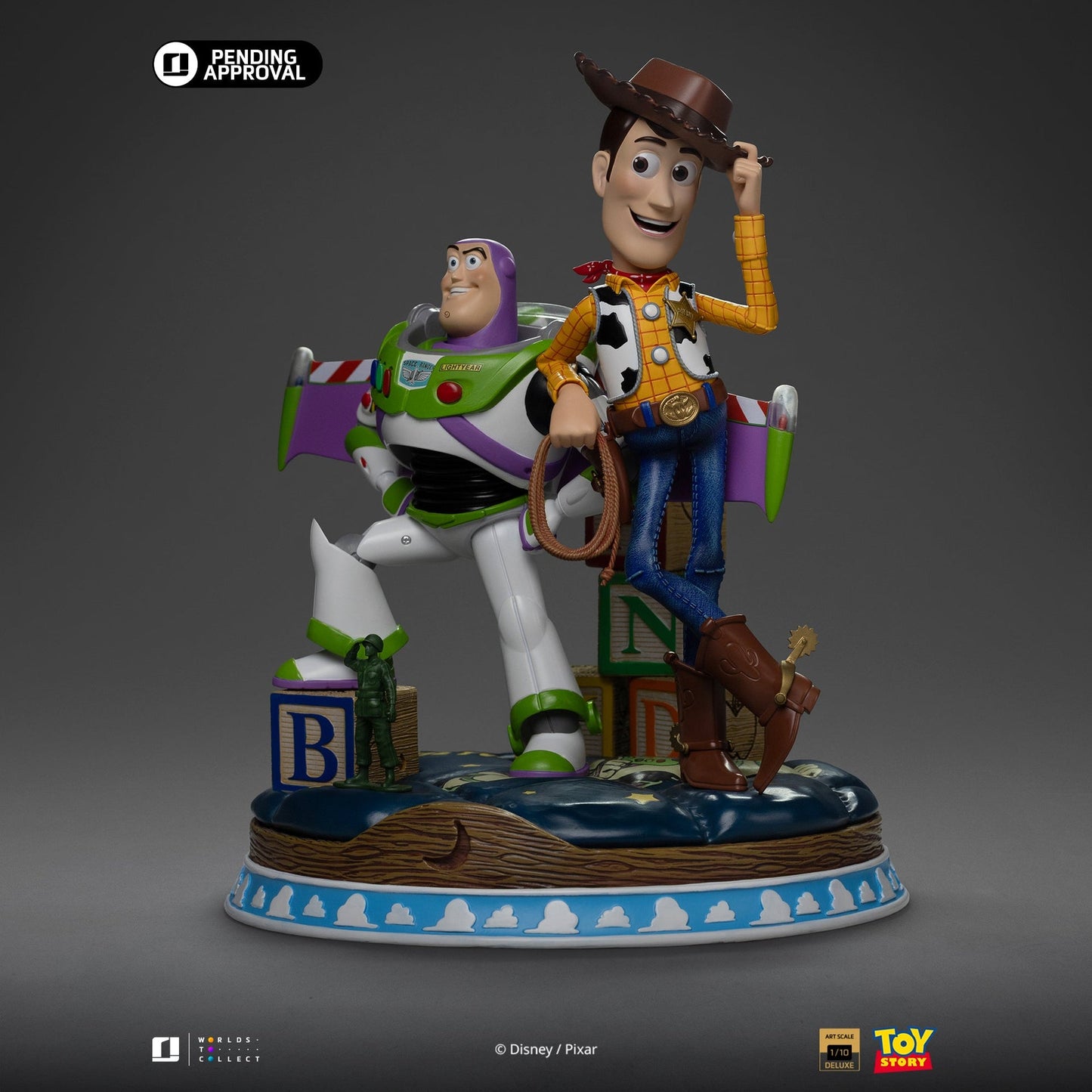 Buzz & Woody Statue - Toy Story - Deluxe Art Scale 1/10 - Disney Classics