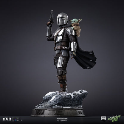 Statue Mandalorian und Grogu – The Mandalorian und Grogu Film – Art Scale 1/10 – The Mandalorian & Grogu