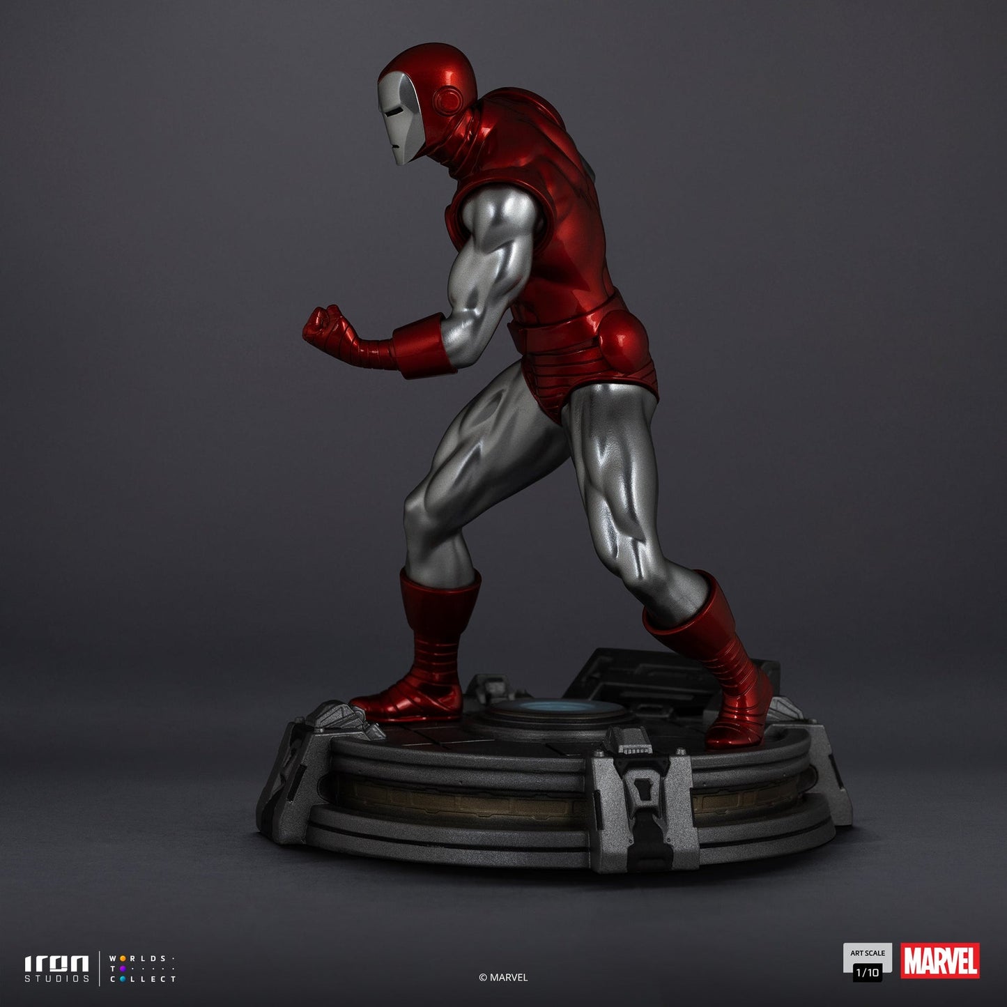 Iron Man Rot & Chrom Statue - Marvel Comics - Art Scale 1/10