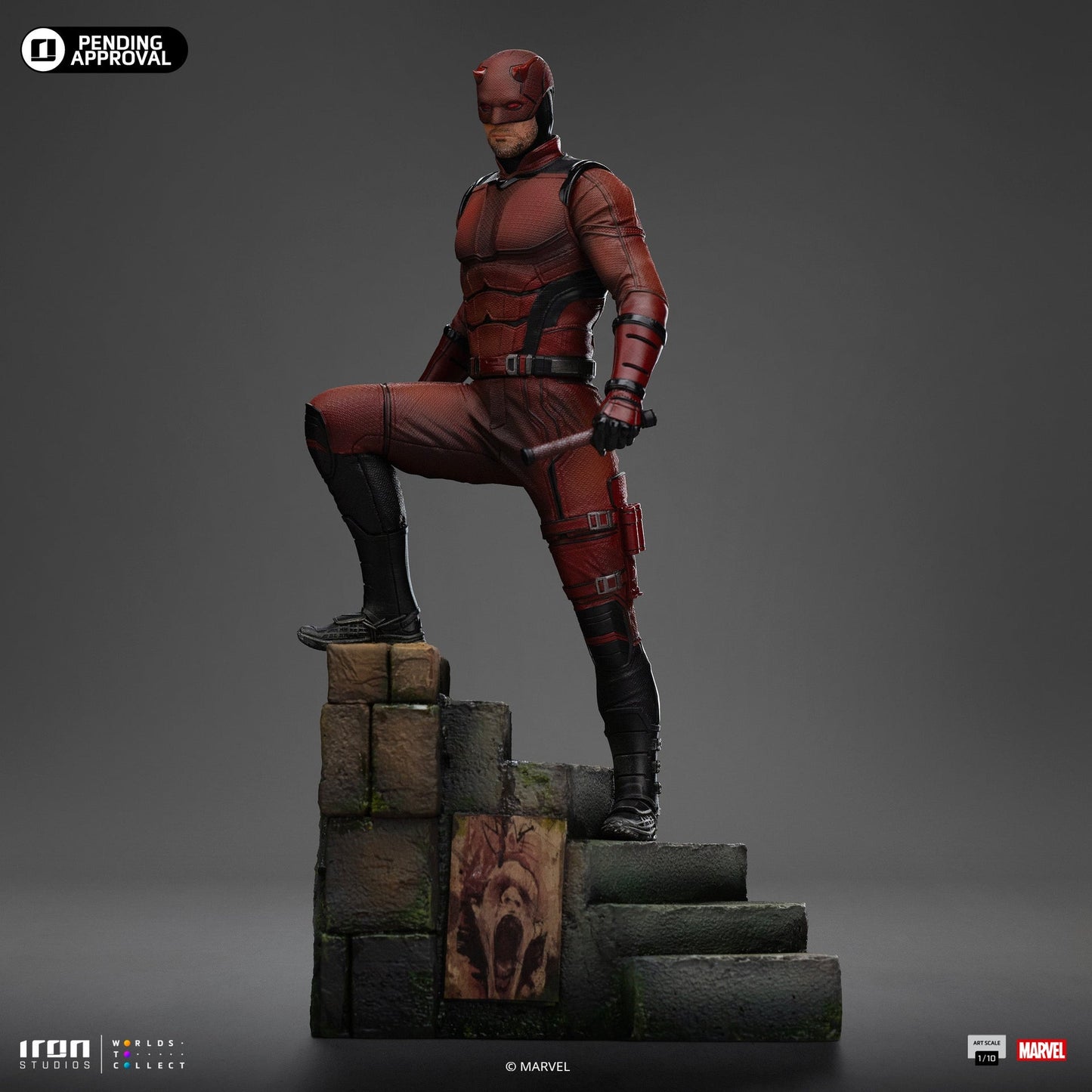 Daredevil Statue - Daredevil: Born Again - Art Scale 1/10 - Marvel