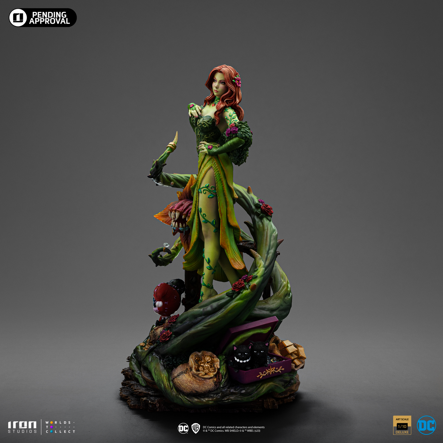 Statue Poison Ivy Deluxe - Gotham City Sirens - Art Scale 1/10 - DC Comics