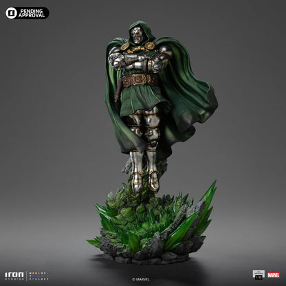 Statue Doctor Doom - Infinity Gauntlet Diorama - Art Scale 1/10 - Die Fantastischen Vier