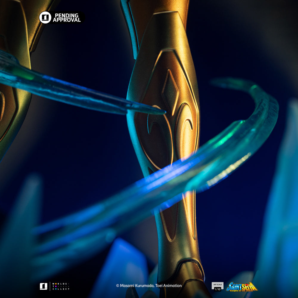 Statue Aquarius Camus - Saint Seiya - Art Scale 1/10
