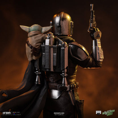 Statue Mandalorian und Grogu – The Mandalorian und Grogu Film – Art Scale 1/10 – The Mandalorian & Grogu