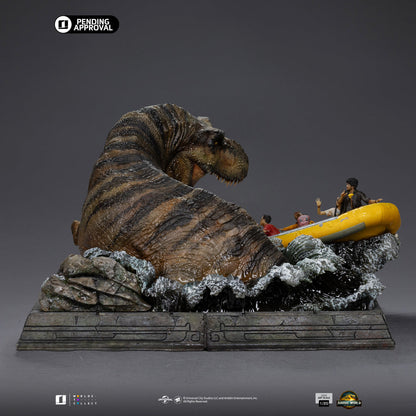 T-Rex River Scene Statue - Jurassic World: Rebirth - Demi Art Scale 1/20