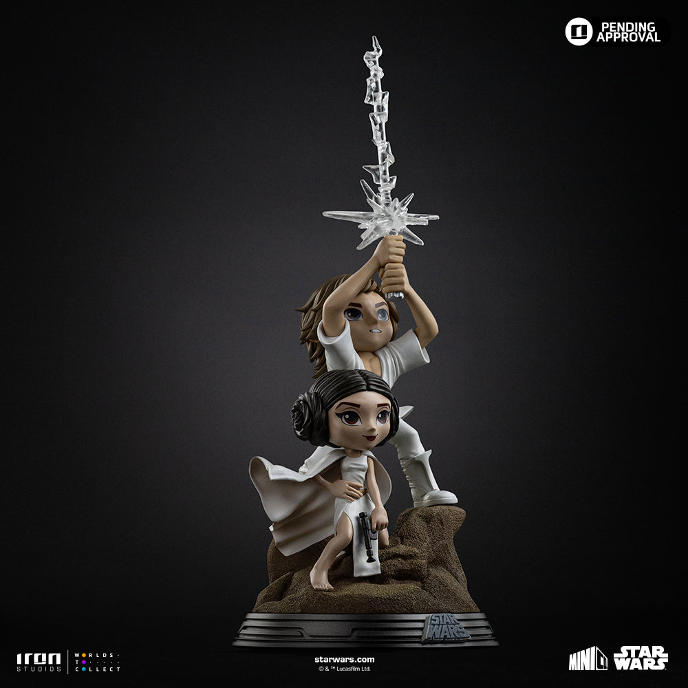 Figur Luke und Leia – Star Wars – Mini Co.