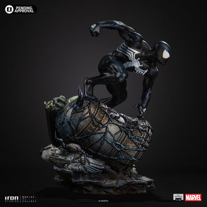 Black Spider-Man Statue - Marvel Comics - BDS Art Scale 1/10