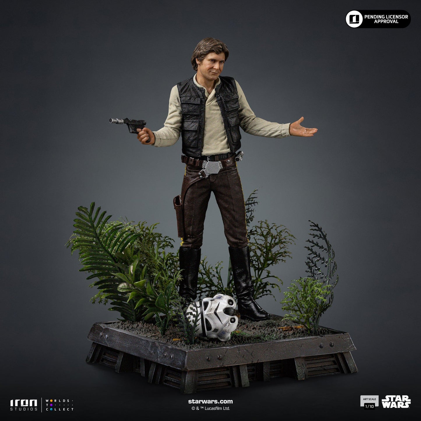 Han Solo Statue - Star Wars Episode VI - Art Scale 1/10
