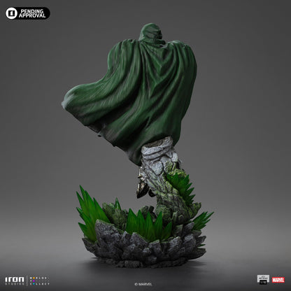 Statue Doctor Doom - Infinity Gauntlet Diorama - Art Scale 1/10 - Die Fantastischen Vier