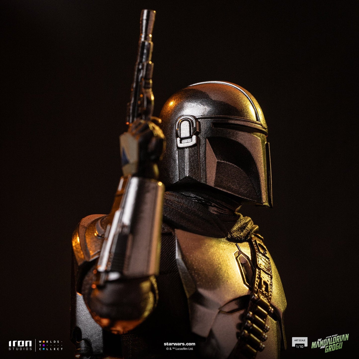 Statue Mandalorian und Grogu – The Mandalorian und Grogu Film – Art Scale 1/10 – The Mandalorian & Grogu