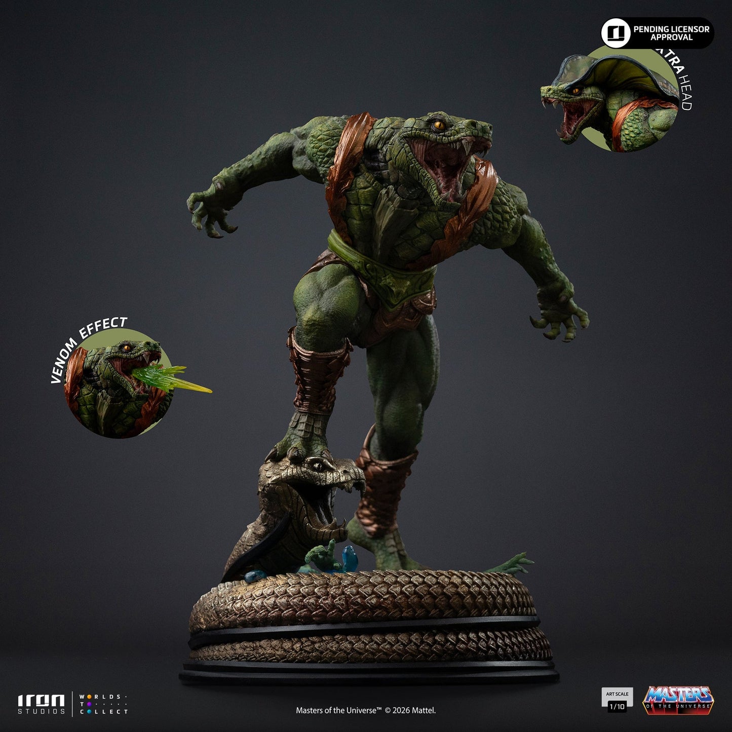 Statue Kobra Khan - Masters of the Universe - Art Scale 1/10
