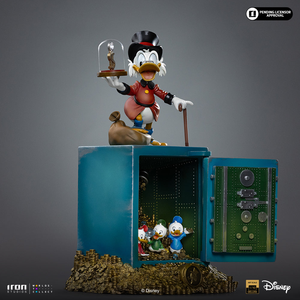 Pre-Order - Statue Uncle Scrooge Mcduck and Nephews - Duck Tales - Art Scale 1/10 - Iron Studios