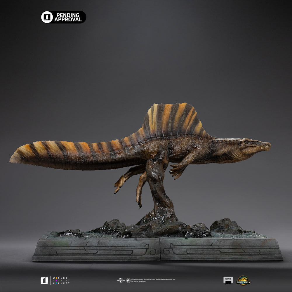 Spinosaurus-Statue – Jurassic World: Rebirth – Icons