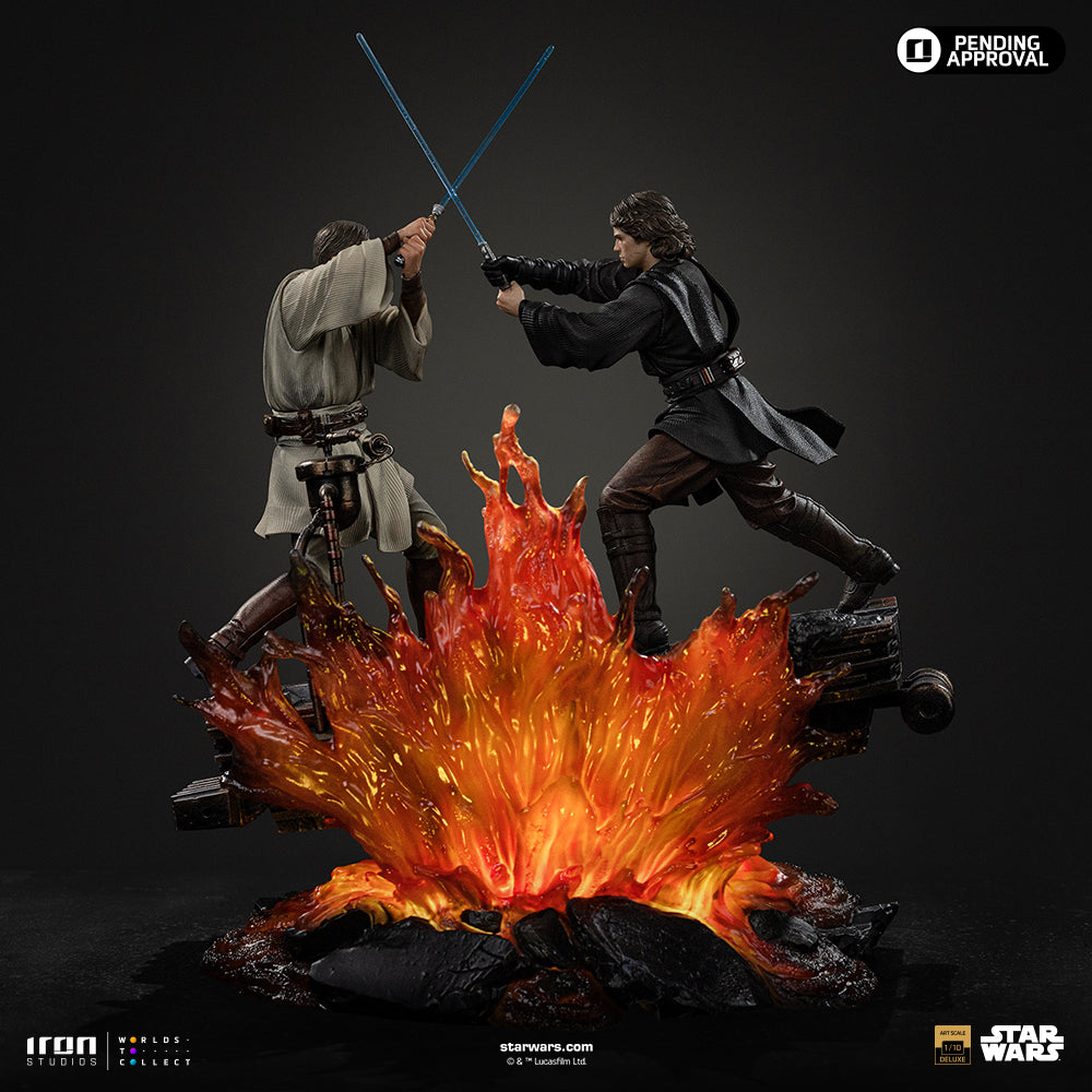 Statue Anakin Vs Obi-Wan (Revenge of the Sith 20th Years Anniversary) - Star Wars - Art Scale 1/10