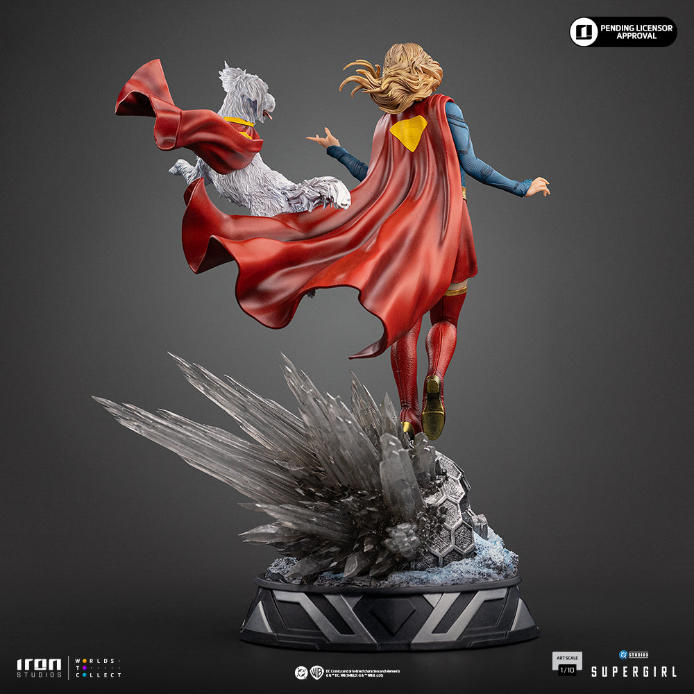 Statue Supergirl & Krypto – Supergirl Movie – Art Scale 1/10 – DC Comics