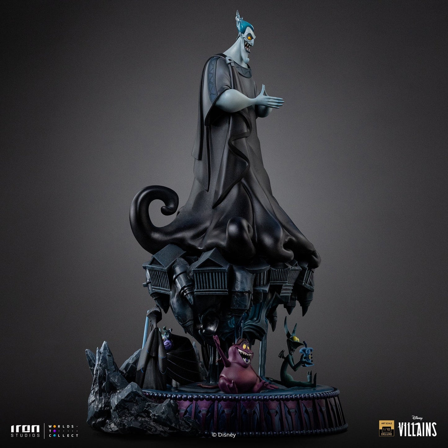 Statue Hades Deluxe – Disneys Schurken – Art Scale 1/10 – Disney Classics